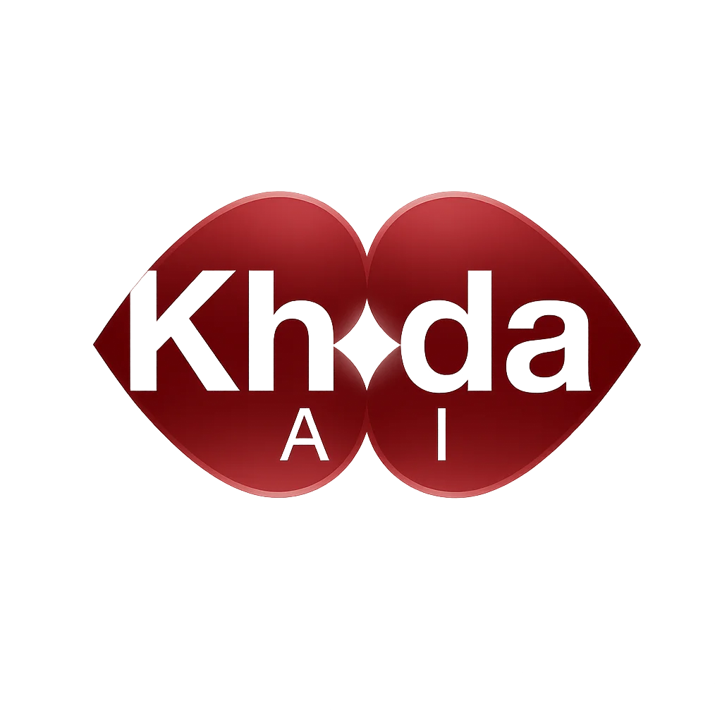 Khoda AI heart logo